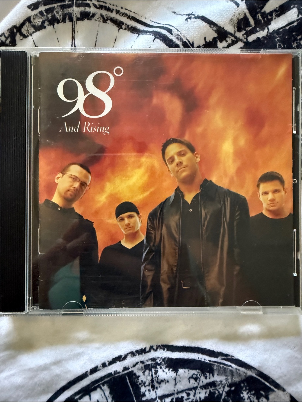 98 Degrees- 98 And Rising CD - Black/Jacket Cover
